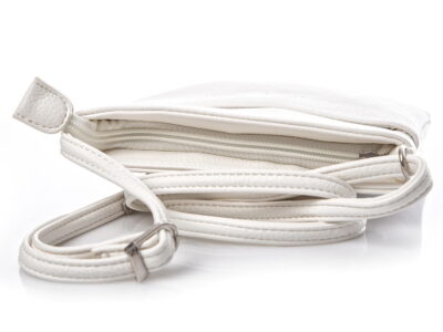 Mała biała torebka damska na ramię Jennifer Jones - obrazek 6