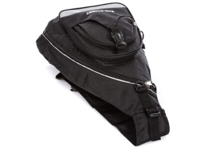 Trójkątny plecak na jedno ramię czarny Bag Street - obrazek 5