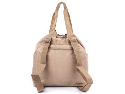 Torebka do ręki i plecak w jednym beżowa Bag Street - obrazek 5