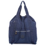 Granatowa plecako torba damska Bag Street