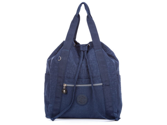 Granatowa plecako torba damska Bag Street