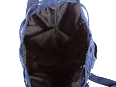Granatowa plecako torba damska Bag Street - obrazek 5