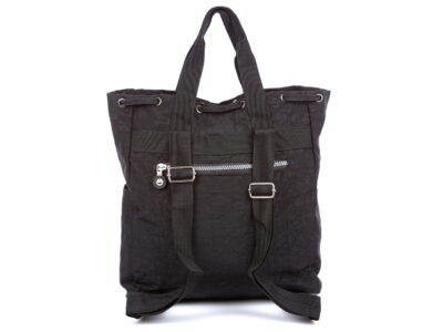 Czarna torebka plecak 2w1 damska Bag Street - obrazek 4