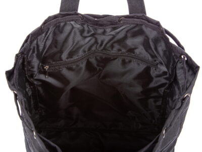 Czarna torebka plecak 2w1 damska Bag Street - obrazek 8