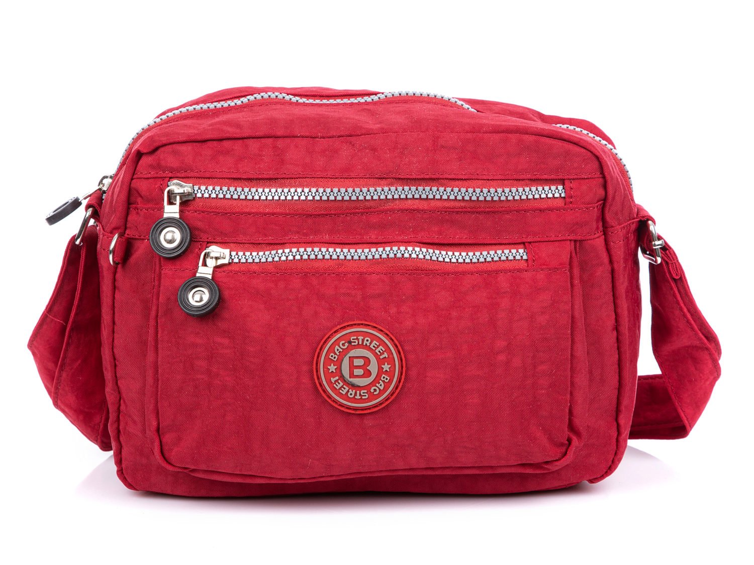 Lekka czerwona torebka turystyczna damska Bag Street