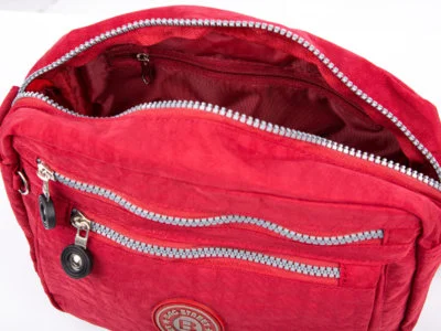 Lekka czerwona torebka turystyczna damska Bag Street - obrazek 3