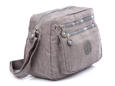 Nieduża lekka torebka damska szara Bag Street - obrazek 3