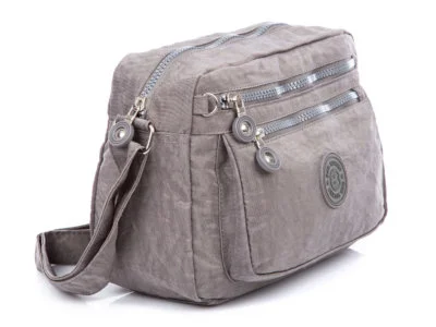 Nieduża lekka torebka damska szara Bag Street - obrazek 3