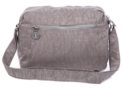 Nieduża lekka torebka damska szara Bag Street - obrazek 4