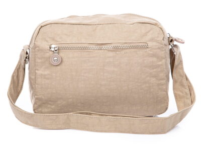 Beżowa nieduża torebka damska turystyczna Bag Street - obrazek 4