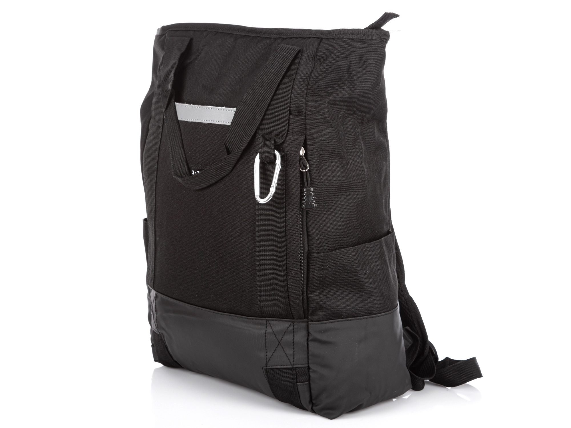 Plecak i torba w jednym sportowy czarny Bag Street - Ładne Torby.pl