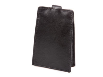 Skórzane etui na klucze wysuwane czarne Bag Street - obrazek 4