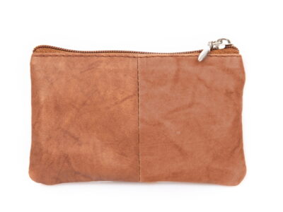 Saszetka skórzana na klucze jasny brąz Bag Street - obrazek 4