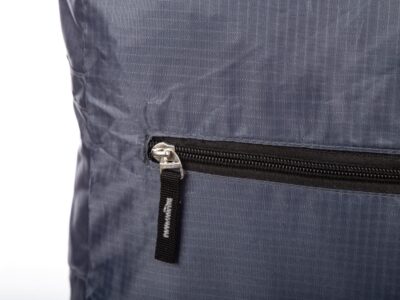 Torba i plecak w jednym składana do małej saszetki szara - obrazek 9