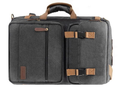 Plecako torba na laptopa 17,3" cala vintage z USB ZAGATTO ZG244 - obrazek 8