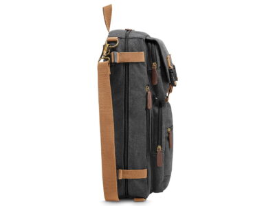 Plecako torba na laptopa 17,3" cala vintage z USB ZAGATTO ZG244 - obrazek 5