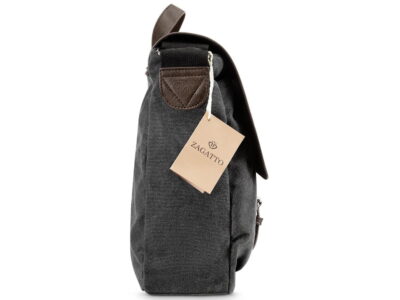 Męska torba na ramię z klapą w stylu vintage Zagatto ZG9596 - obrazek 2