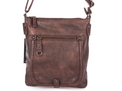 Miejska torebka damska na ramię brązowa Jennifer Jones 3110