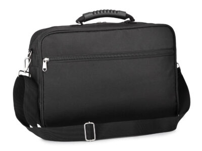 Szeroka kieszeń na zamek zapinana z tyłu torby