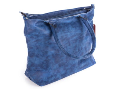 Niebieska torba damska do ręki i na ramię Mai Max - obrazek 7