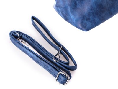 Niebieska torba damska do ręki i na ramię Mai Max - obrazek 3