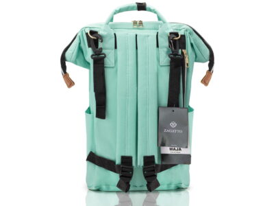 Plecako-torba do wózka dziecięcego miętowa ZAGATTO - obrazek 4