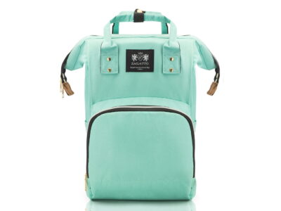 Plecako-torba do wózka dziecięcego miętowa ZAGATTO - obrazek 2