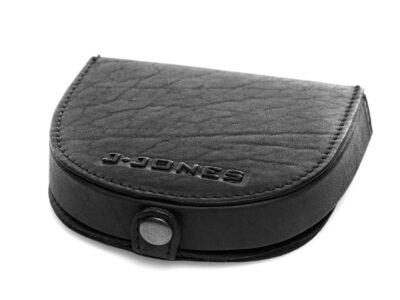 Bilonówka skórzana podkówka J Jones czarna - obrazek 4