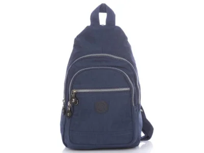 Granatowy lekki plecak miejski Bag Street