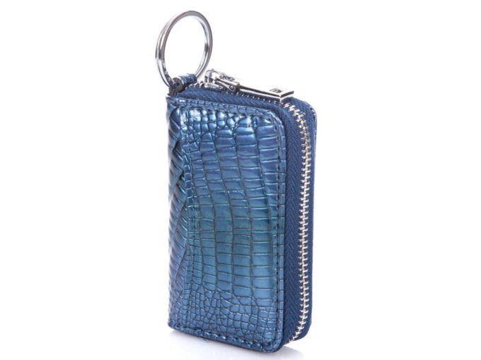 IMG_2230 Niebieskie lakierowane etui na klucze Jennifer Jones