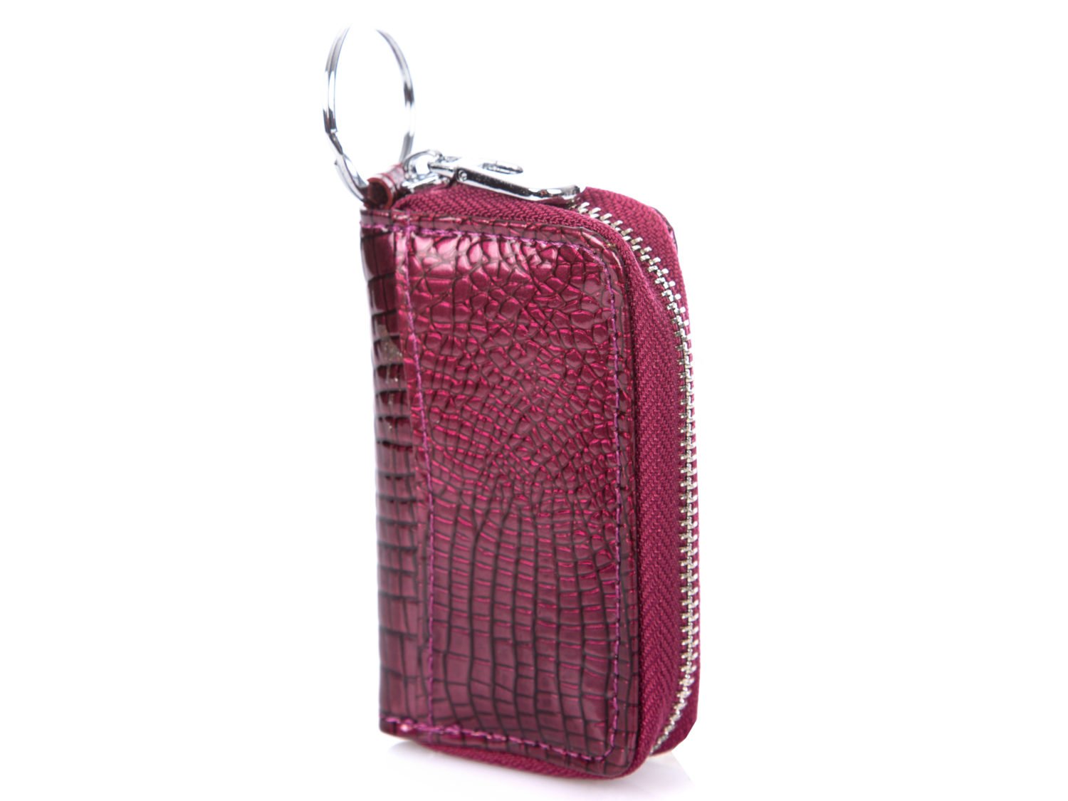 Fioletowe, lakierowane etui na klucze Jennifer Jones