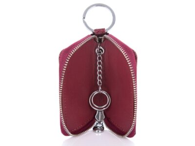 Damskie etui na klucze lakierowane fioletowe Jennifer Jones - obrazek 3
