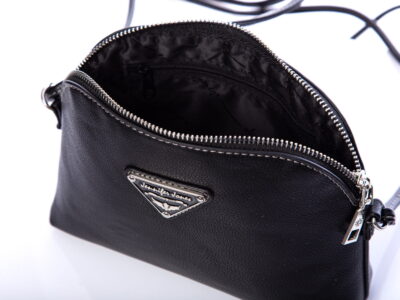 Mała torebka wizytowa czarna Jennifer Jones - obrazek 7