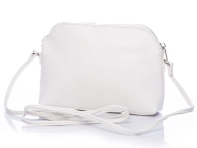 Mała torebka wizytowa biała Jennifer Jones - obrazek 3