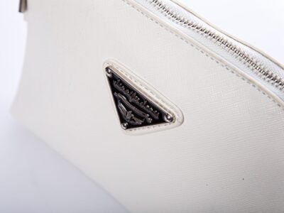 Mała torebka wizytowa biała Jennifer Jones - obrazek 7