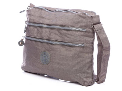 Materiałowa torebka na ramię szara Bag Street - obrazek 2