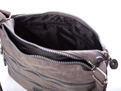Materiałowa torebka na ramię szara Bag Street - obrazek 7