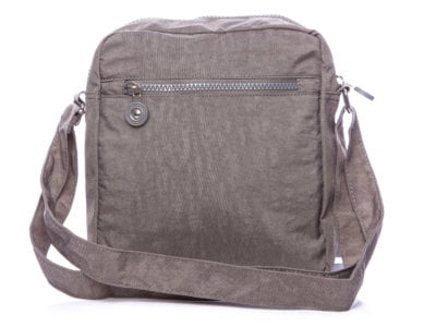Lekka materiałowa torba na ramię szara Bag Street - obrazek 5