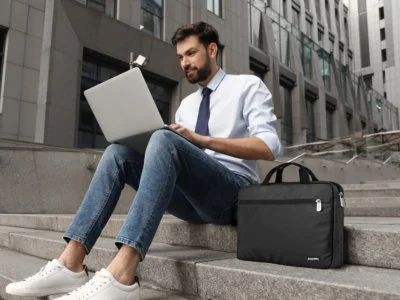 Torba na laptopa 15,6" cala Zagatto Nero - obrazek 2