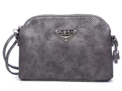 Mała srebrna torebka damska ażurowa Jennifer Jones