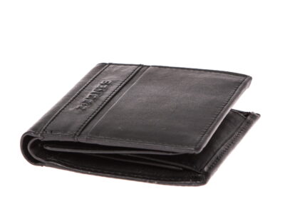 Portfel męski skórzany pionowy czarny J Jones RFID - obrazek 3