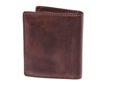 Portfel męski skórzany pionowy ciemny brąz J Jones RFID - obrazek 3