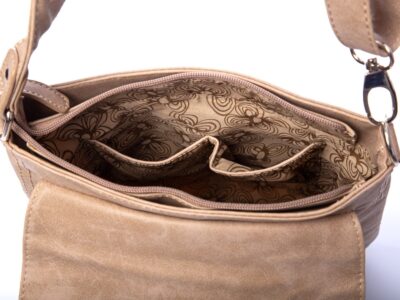 Torebka damska na ramię Bag Street kremowy beż - obrazek 10