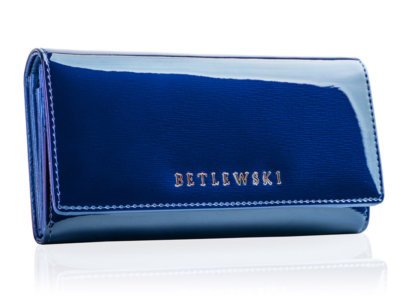 Niebieski portfel Betlewski