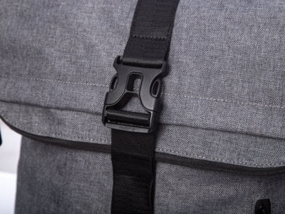 Plecak na laptopa 15,6" cala Bag Street szary vintage - obrazek 7