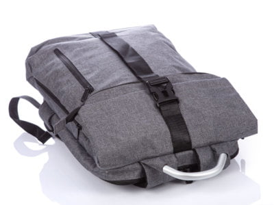 Plecak na laptopa 15,6" cala Bag Street szary vintage - obrazek 8