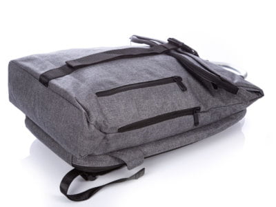 Plecak na laptopa 15,6" cala Bag Street szary vintage - obrazek 9