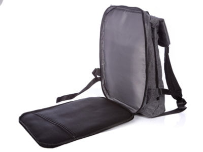 Plecak na laptopa 15,6" cala Bag Street szary vintage - obrazek 11