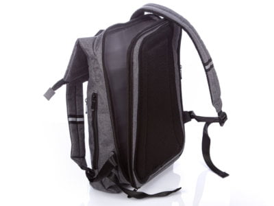 Plecak na laptopa 15,6" cala Bag Street szary vintage - obrazek 10