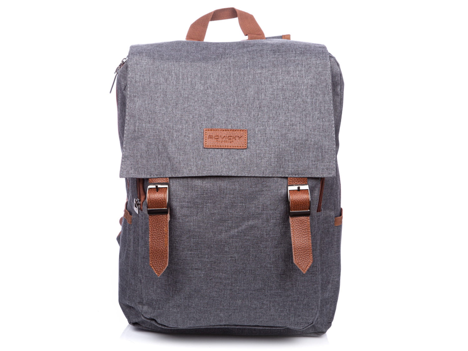 Plecak na laptopa vintage z klapą